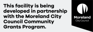 In partnership with Moreland City Council Community Grants Program