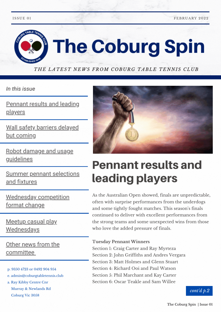 The Coburg Spin